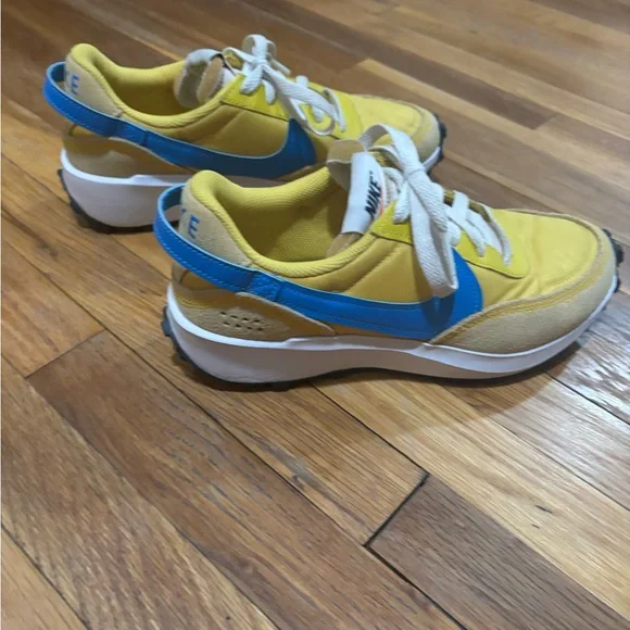 Nike | Shoes | Nike Womens Sneakers In Yellow And Blue  display picture 1